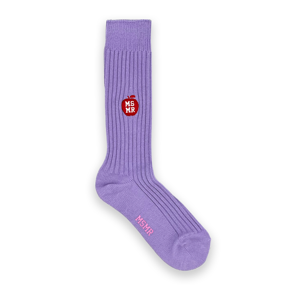 New apple socks Purple