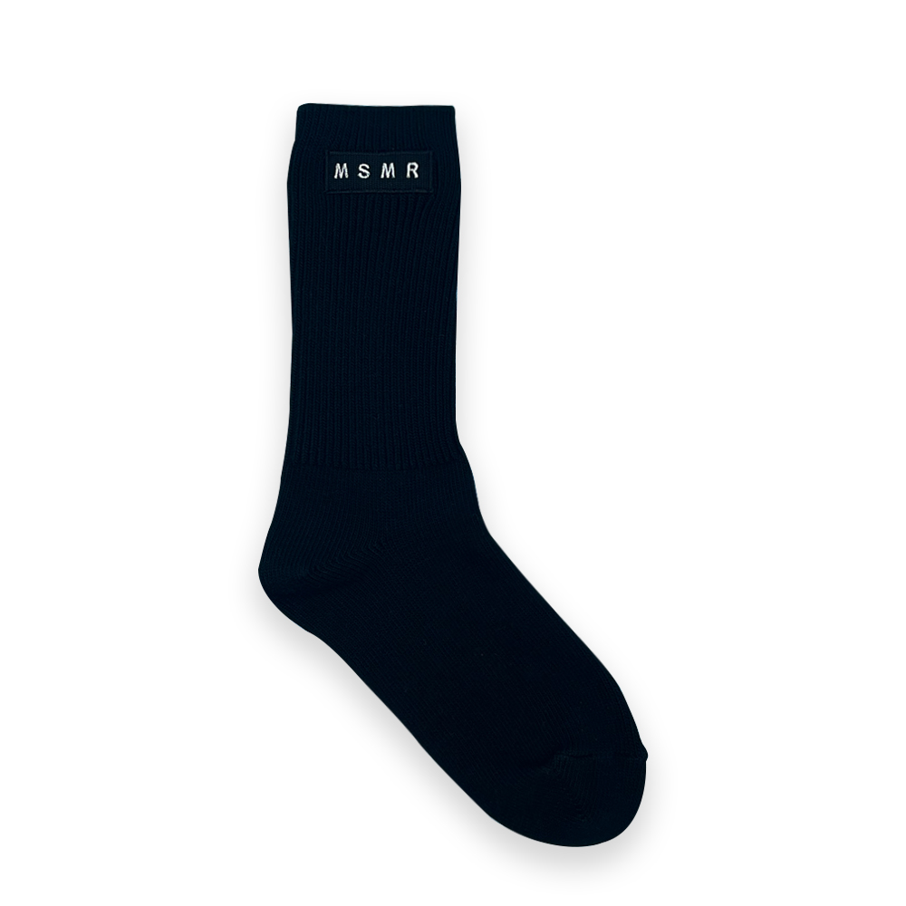 Patch logo socks Black