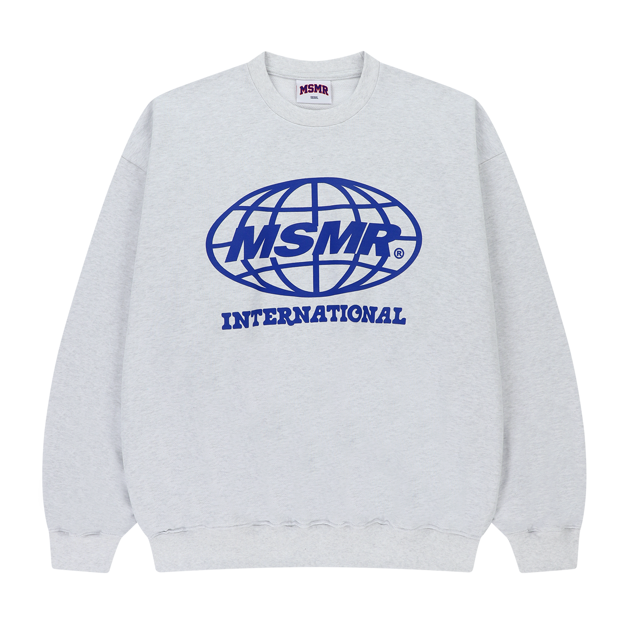 MSMR Earth Logo Sweatshirt L. Grey