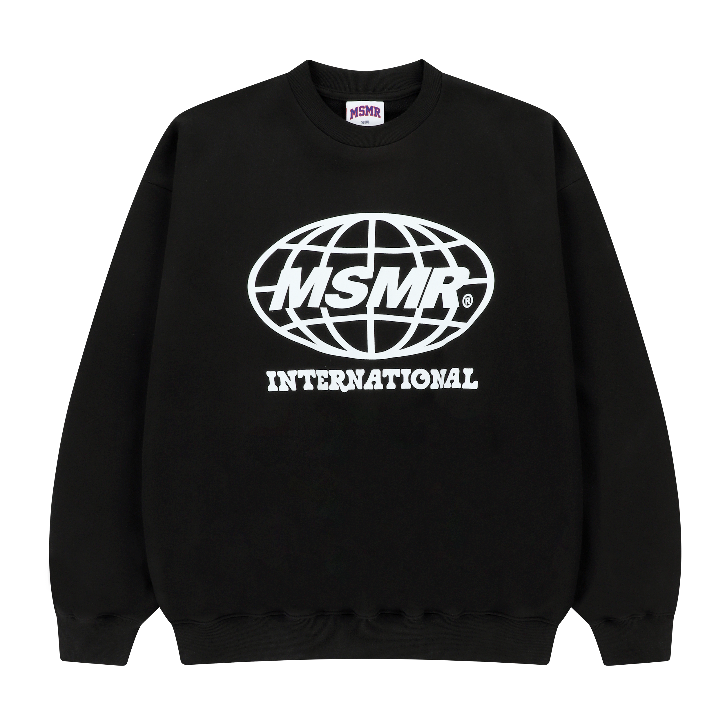 MSMR Earth Logo Sweatshirt Black