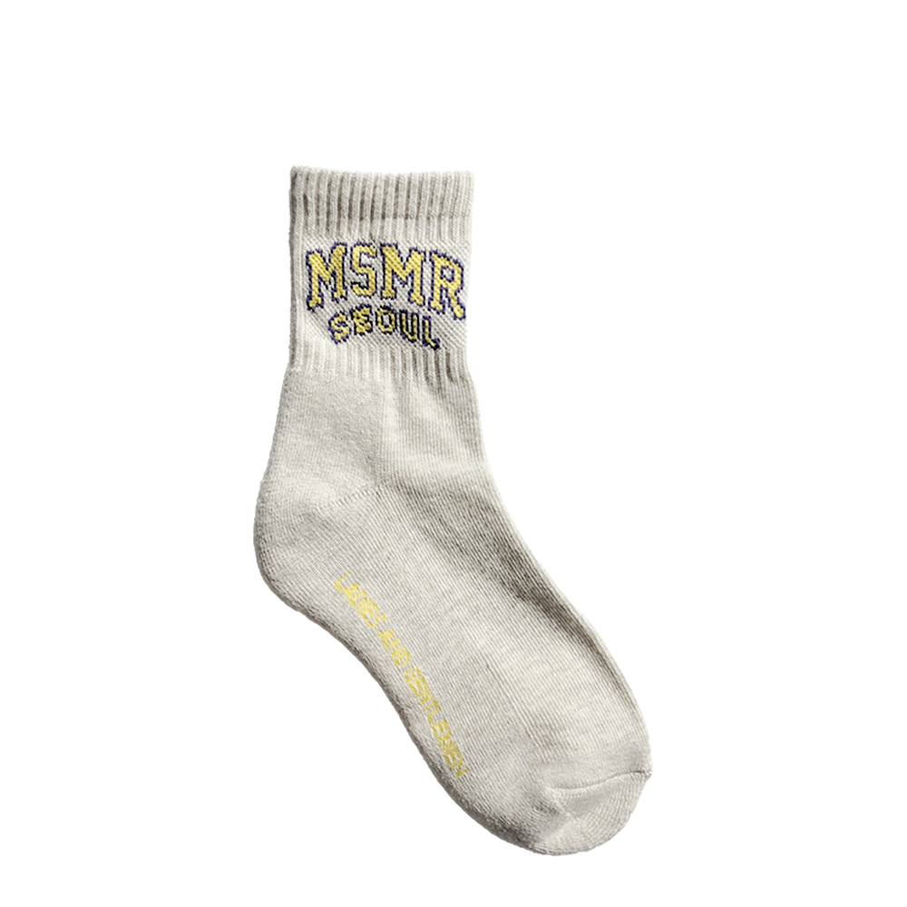 Basketball Quarter Socks L.grey