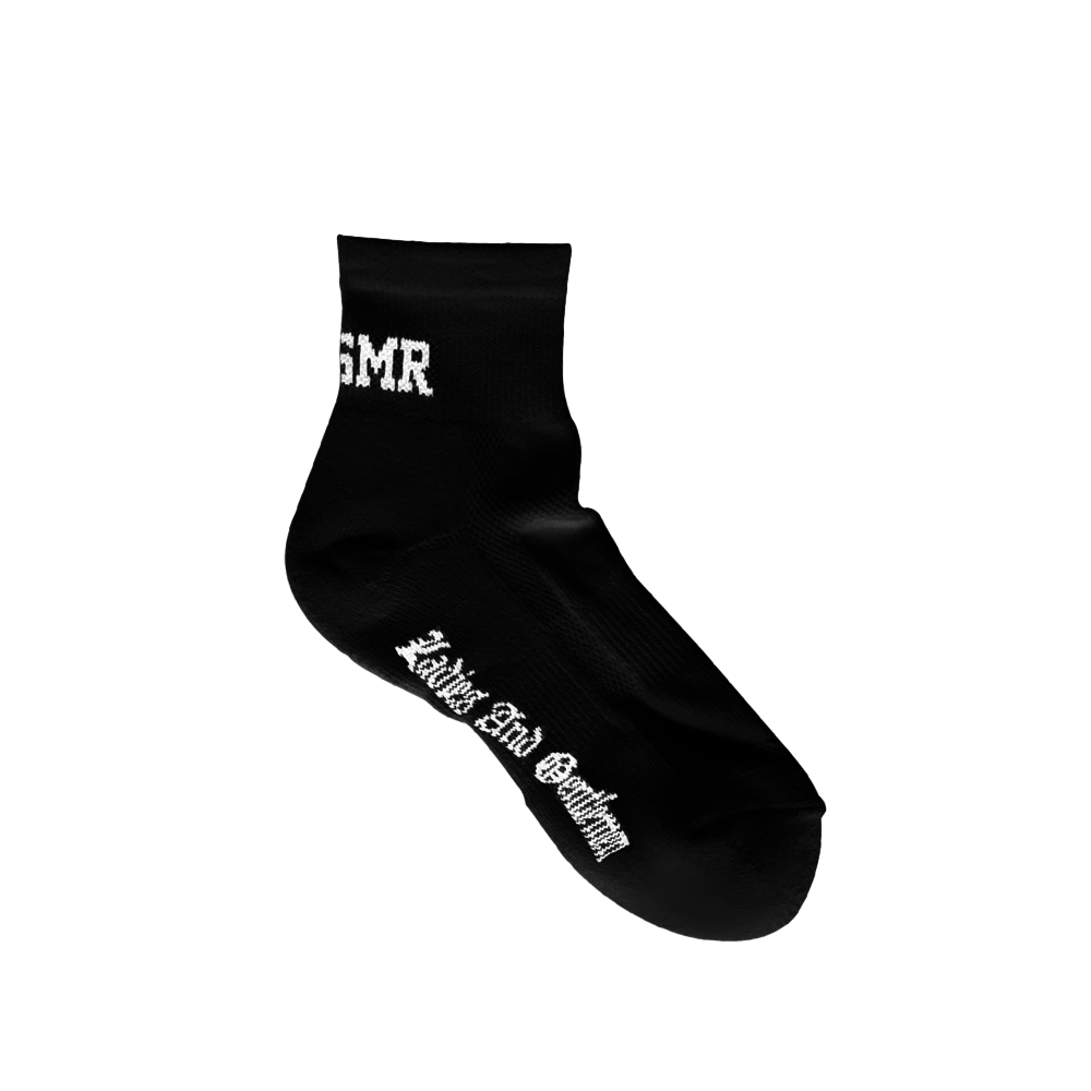MSMR Short Socks Black
