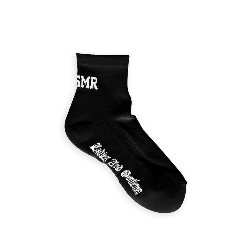 MSMR Short Socks Black
