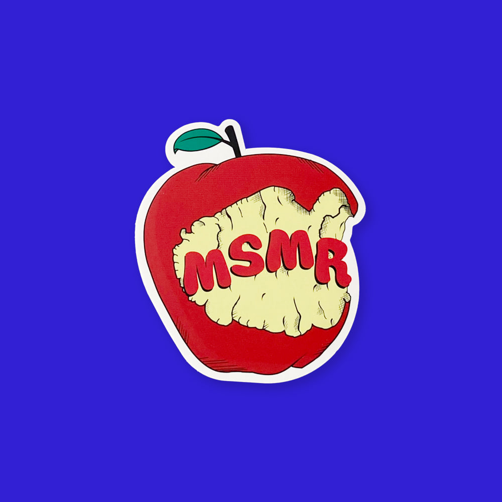 MSMR Eating Apples Sticker