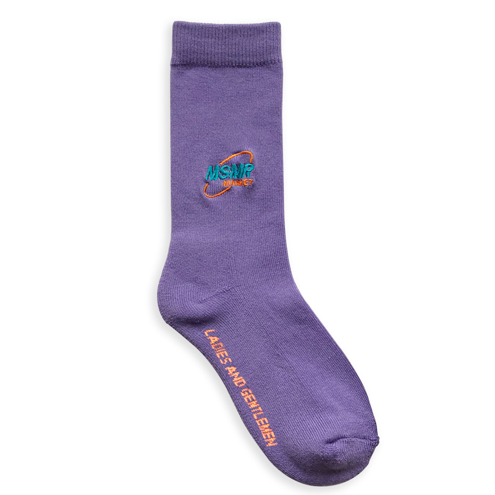 MSMR Market Socks Purple