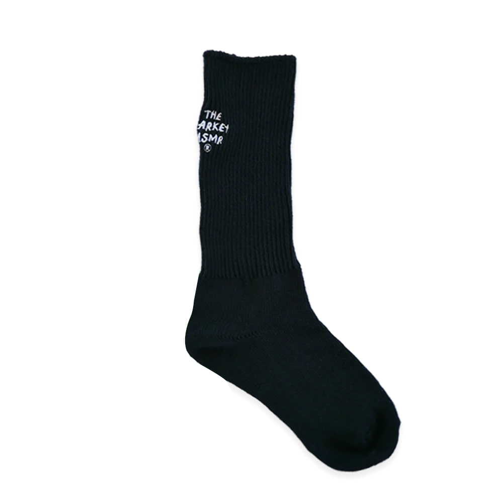 MSMR Knit Market Logo Socks Black