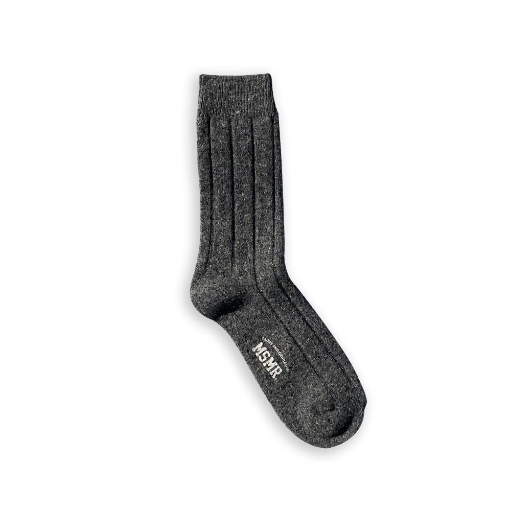 MSMR Lamswool Socks Grey