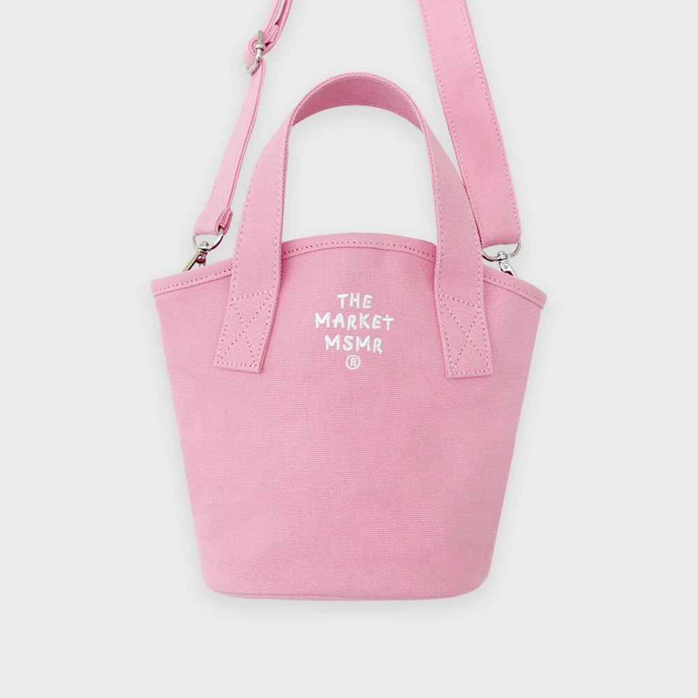 Market Basket Tote Mini Bag Pink