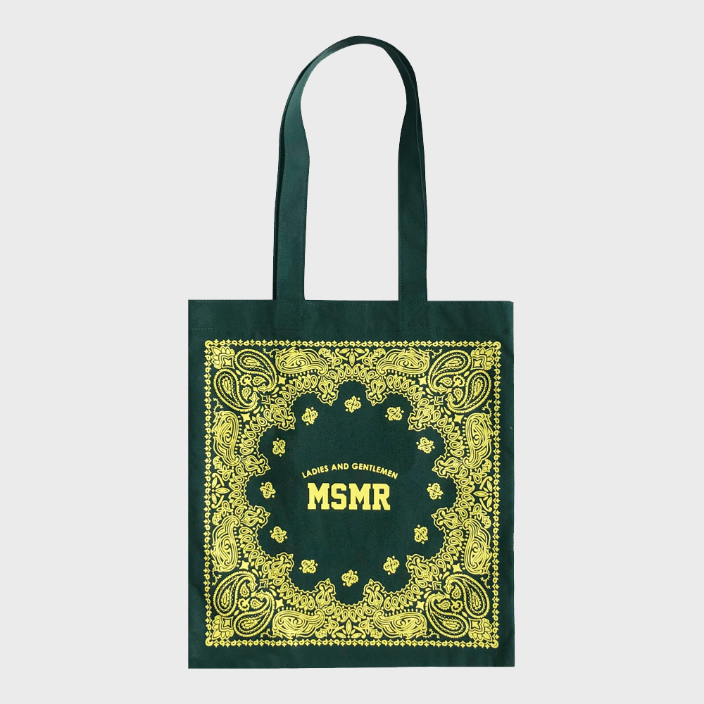 MSMR Paisely Bag Green